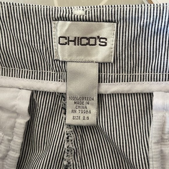 Chico's Cropped Pants Size 2.5 (14 / Large US) - Picture 9 of 9